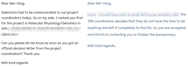 我校农艺与种业研究生荣获德国科学基金会（DFG）全额博士奖学金资助
